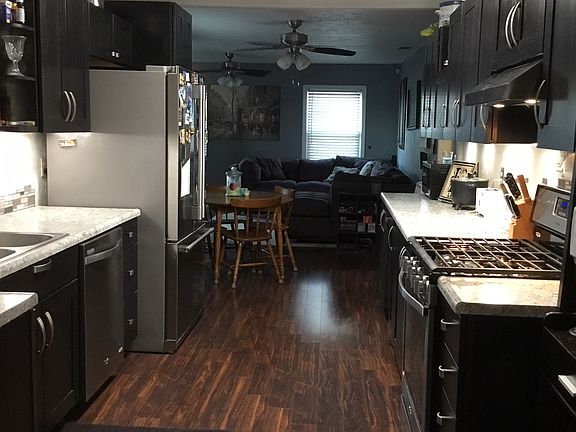 Kitchen Opens to Living Room