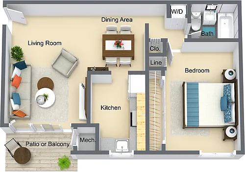 Floor plan Lexington