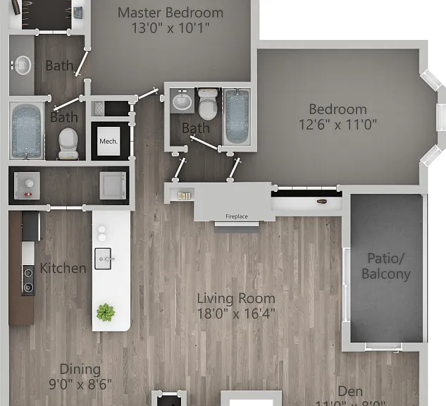 Barrington Place Apartments — Photo 20