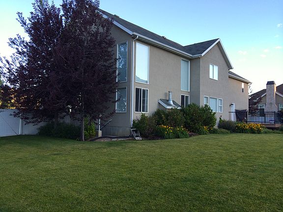 outside entry and large deck