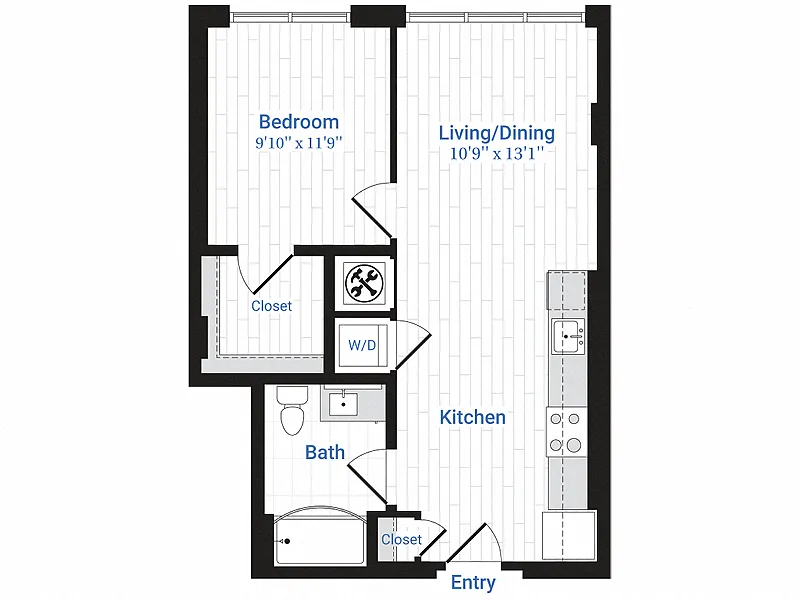 Floor plan A1E