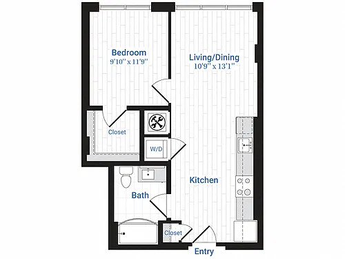 Floor plan A1E