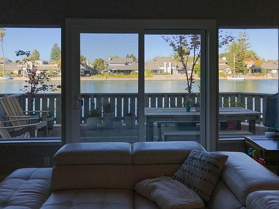 Wide-water view from living room