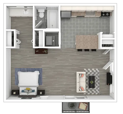 Floor plan The Retreat