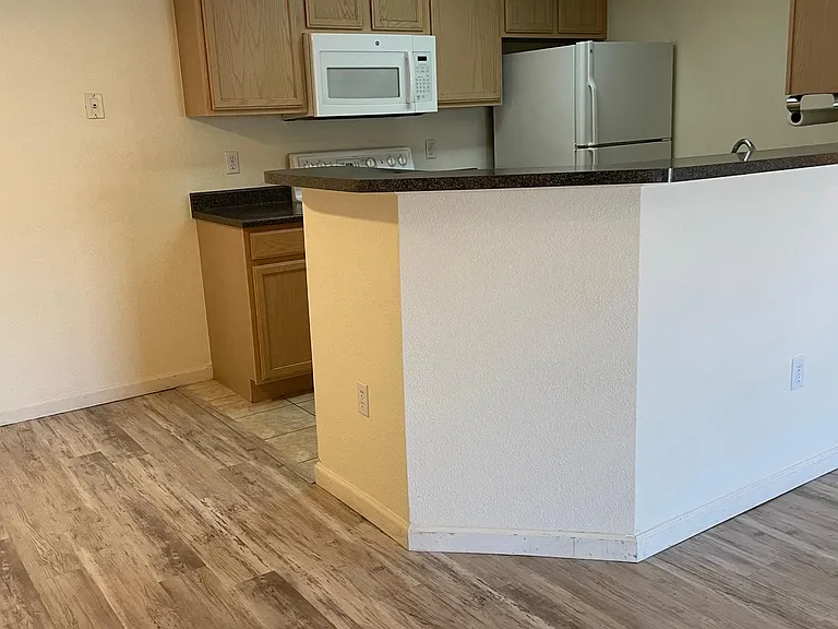 Kitchen from the entry