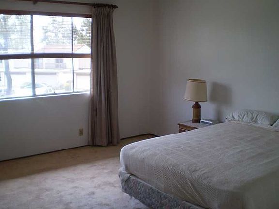 Master bedroom with view