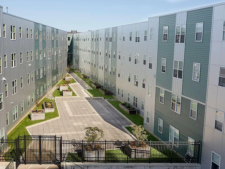 The courtyard