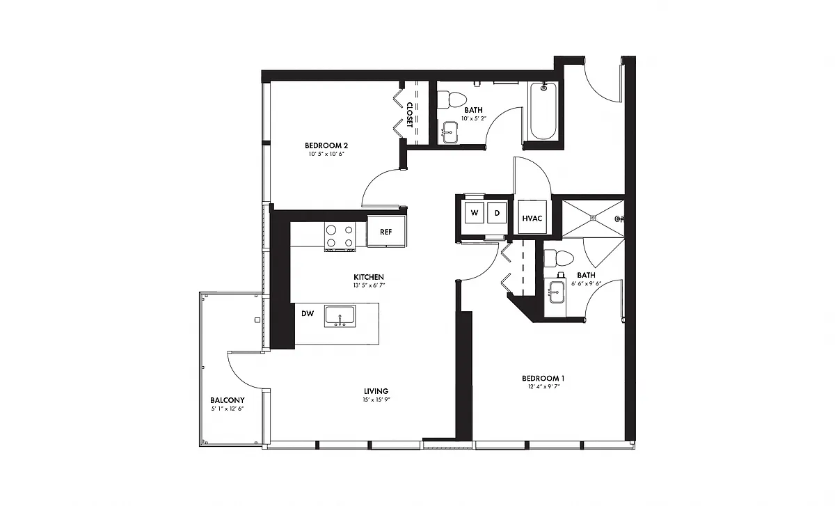 Floor plan 2A