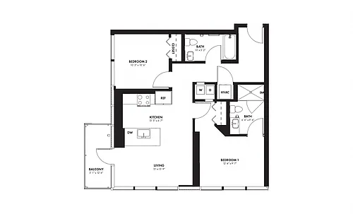 Floor plan 2A
