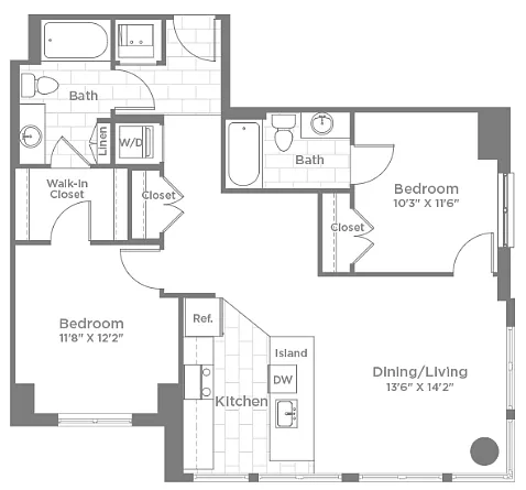 Floor plan C1