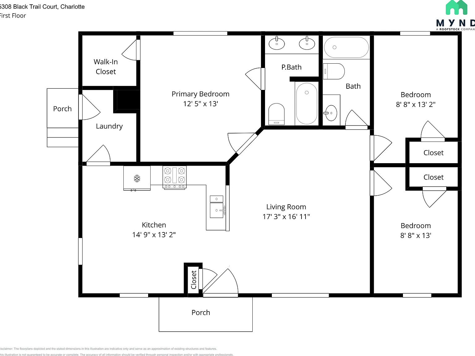 3 bed, 2.0 bath, 1121 sqft, $1,640 — Photo 2