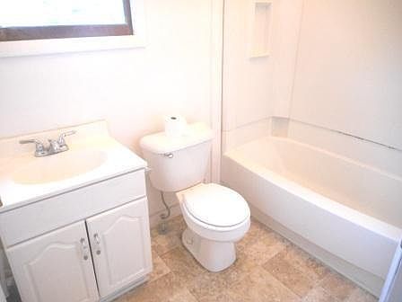 one bathroom