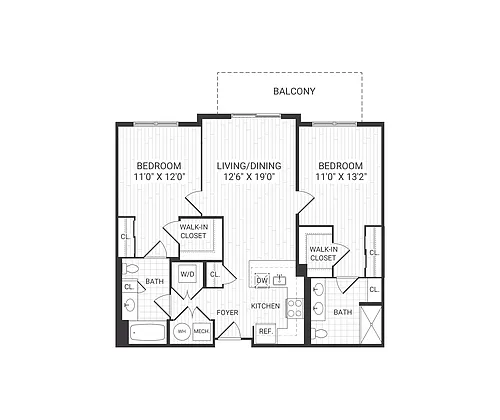 Floor plan Beacon - B5