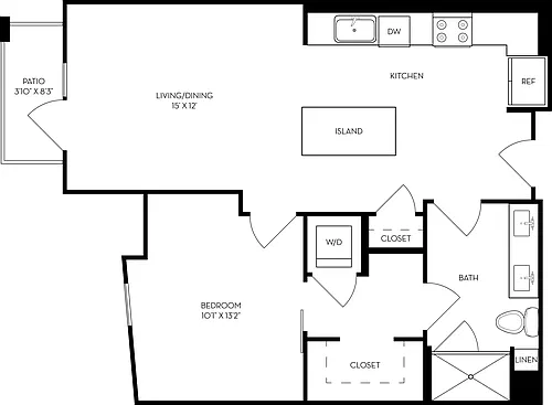 Floor plan 1F