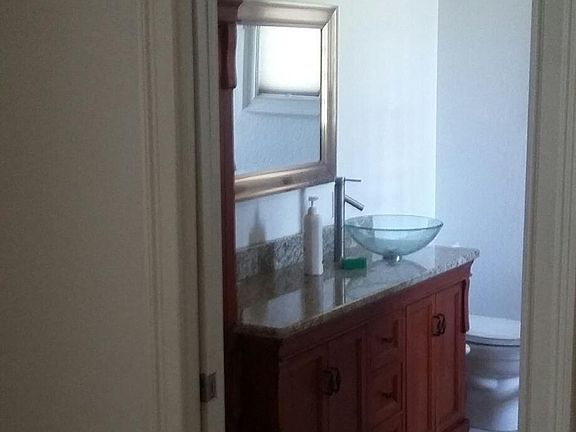 Granite counter tops in both baths and kitchen