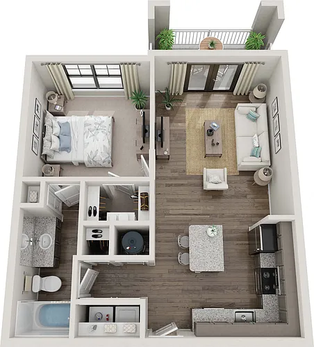 Floor plan A1A