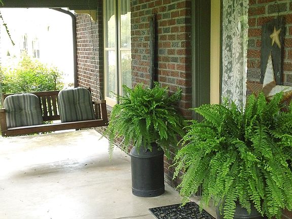 Relaxing front porch