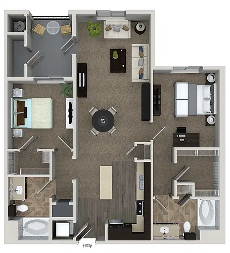 Floor plan B3