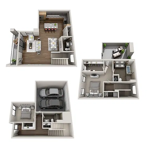 Floor plan The Harris