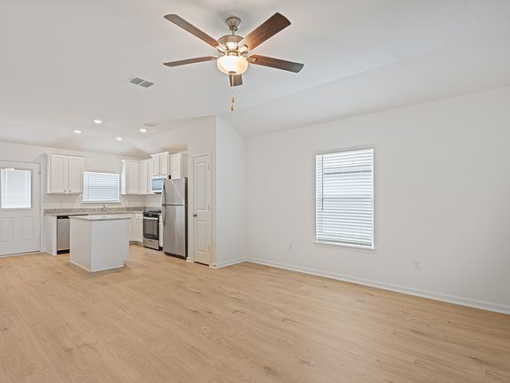 A spacious open concept