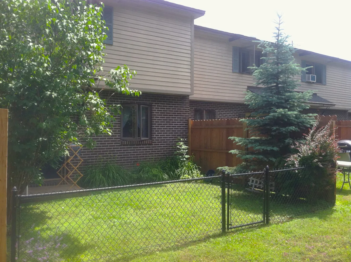 Townhomes with private backyards - West Park Village