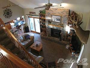 Loft view of family room