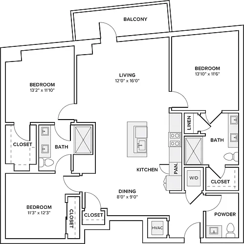 Floor plan C02