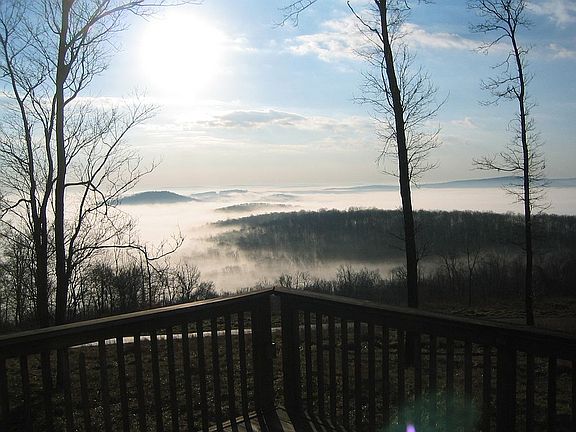 morning view from deck