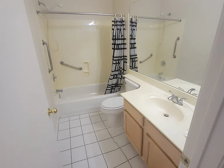 Hallway bathroom.