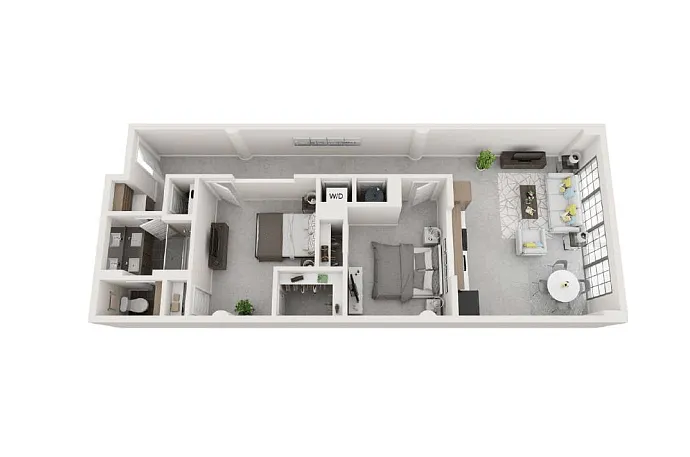 Floor plan The Belt Line (A8)