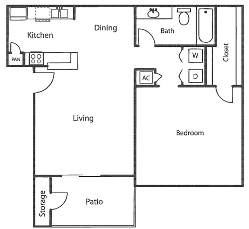 Floor plan A1
