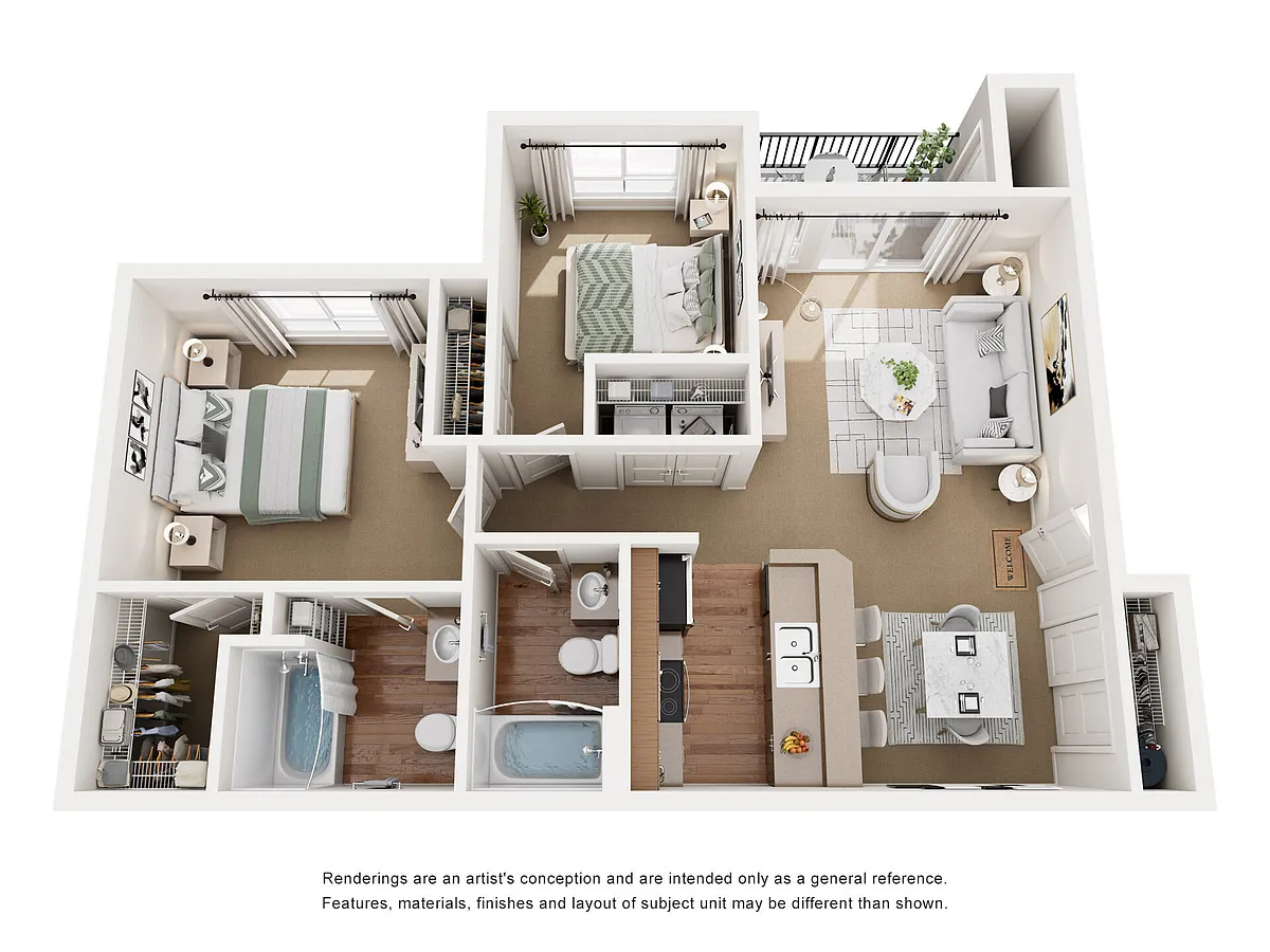 Floor plan Everlake A