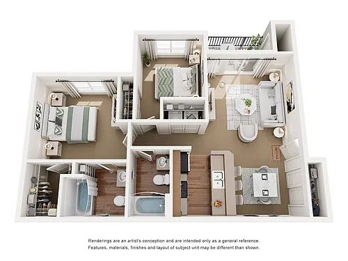 Floor plan Everlake A