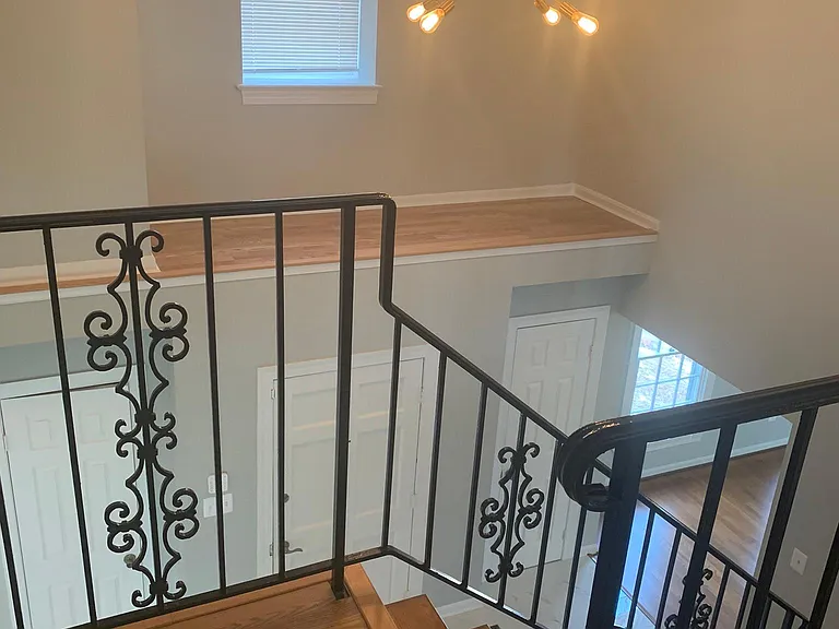 Upper Level 1 steps to Main Level