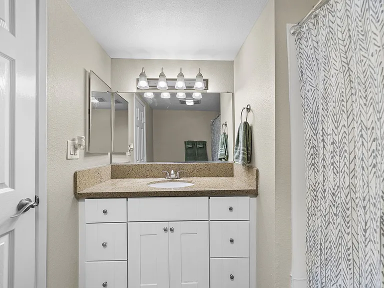 Bathroom at Olive Tree Townhomes in Costa Mesa, CA