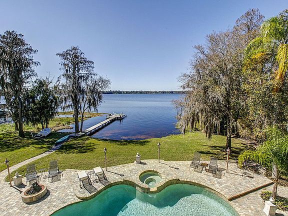 Pool/Lake View from Balcony