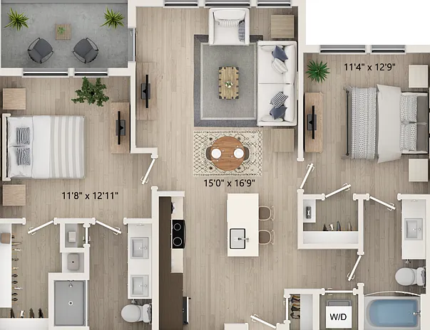 B2 - Floor Plan 2D B2 - Floor Plan 2D