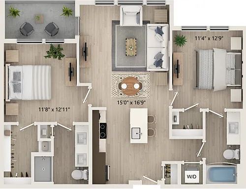 Floor plan B2