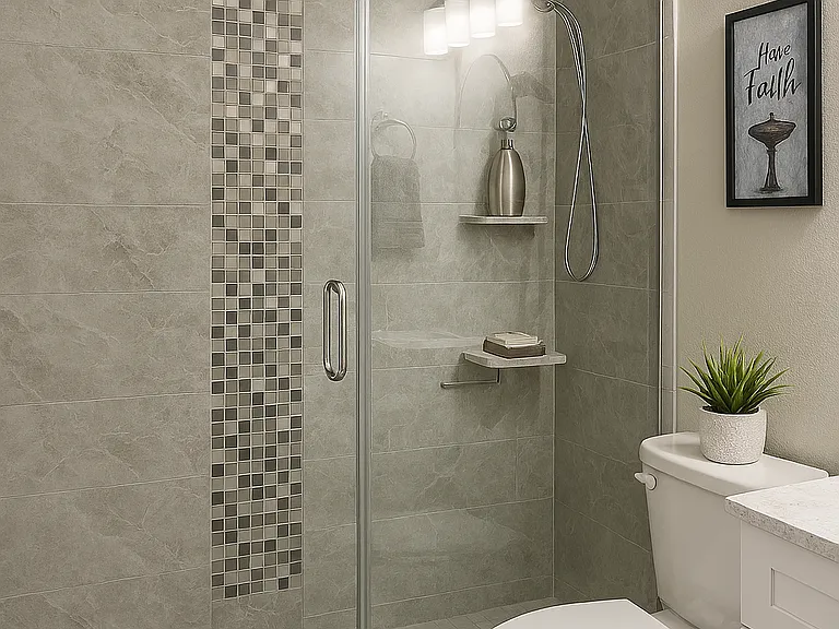 Full Bath - Downstairs