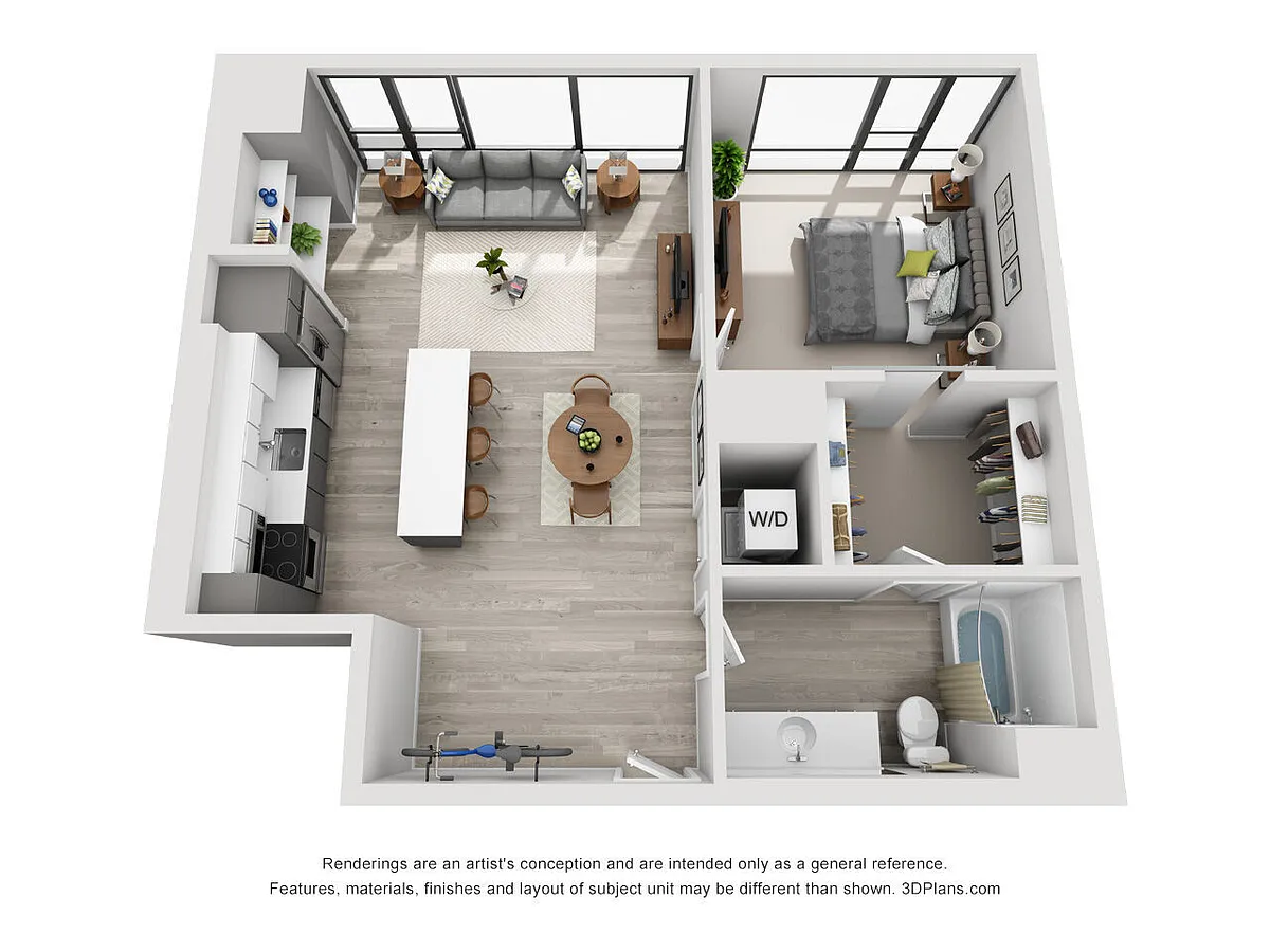 Floor plan A14N