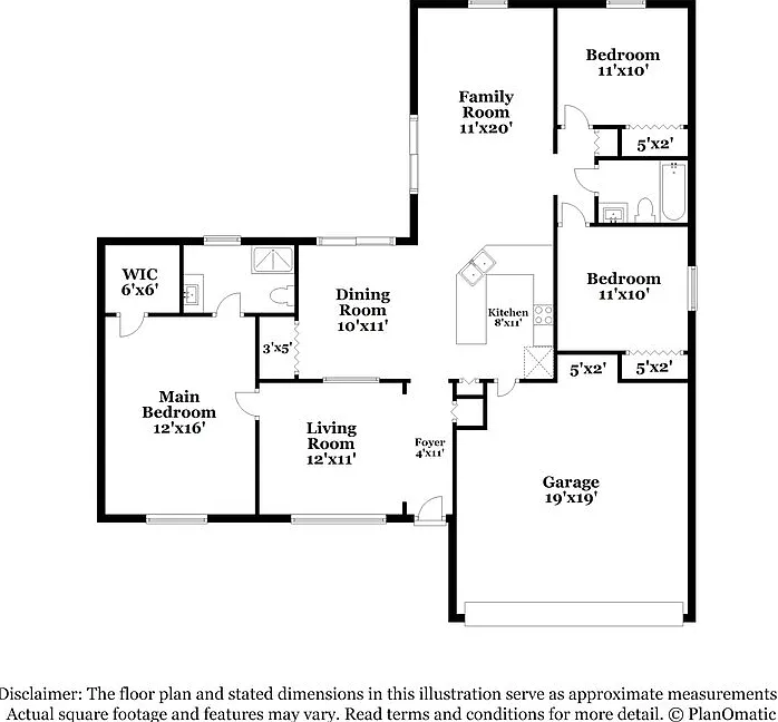 3 bed, 2.0 bath, 1461 sqft, $2,670 — Photo 2