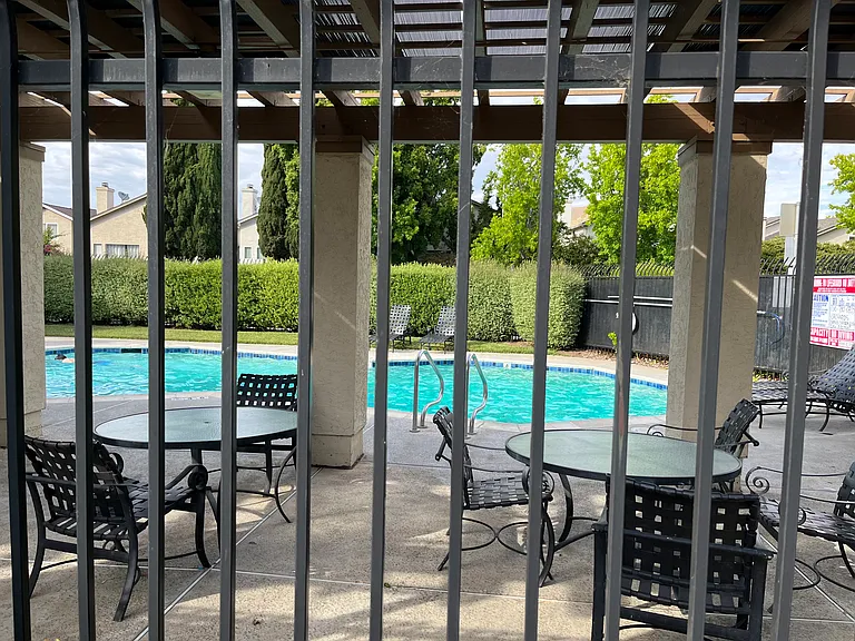Gated community pool