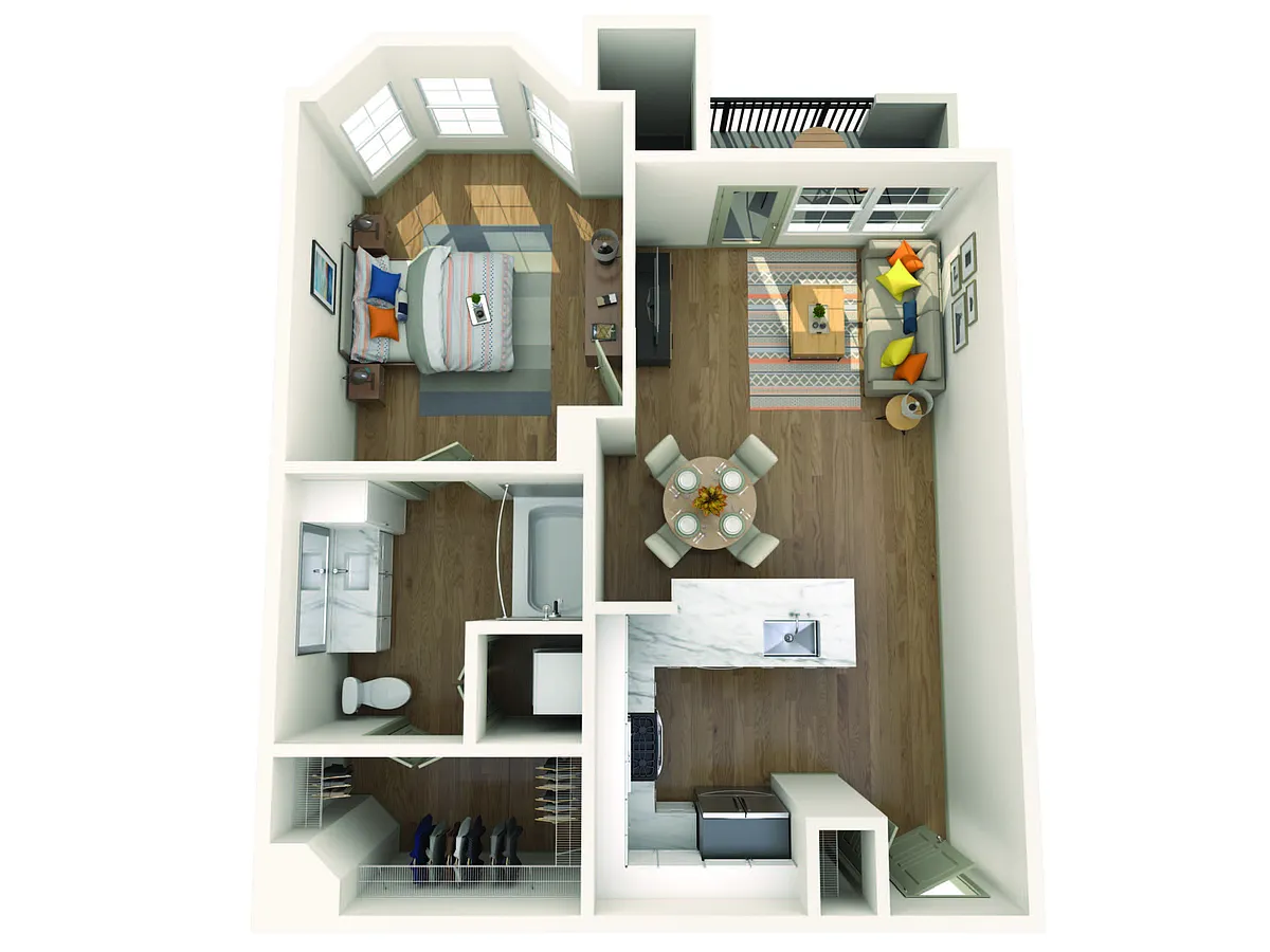 Floor plan A1