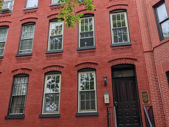 Brick rowhouse