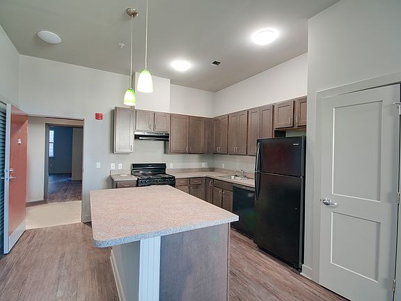 Apartment Kitchen with Island