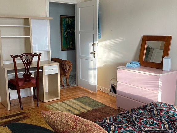 Bedroom, shown furnished with previous tenants belongings. View #3
