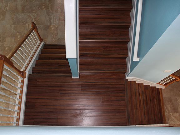 Pass thru Stair Case Landing