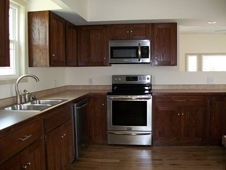 Custom Oak Cabinets