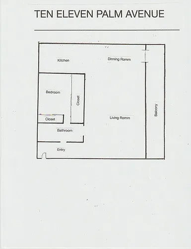 Floor plan Penthouse