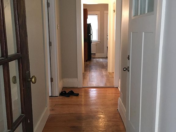 1172 Unit: View from bedroom down hall to kitchen